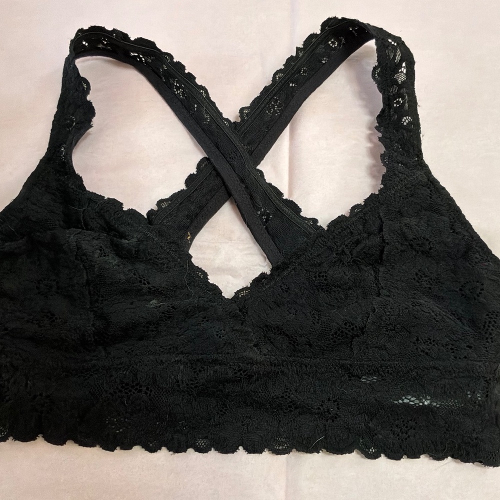 Aerie lace cross back bralette